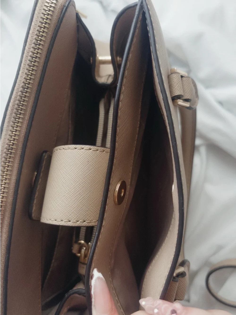 Michael Kors structured dome